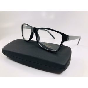 New Designer Inspired SUCCESS SS-73 Black   Eyeglasses 54mm with Case